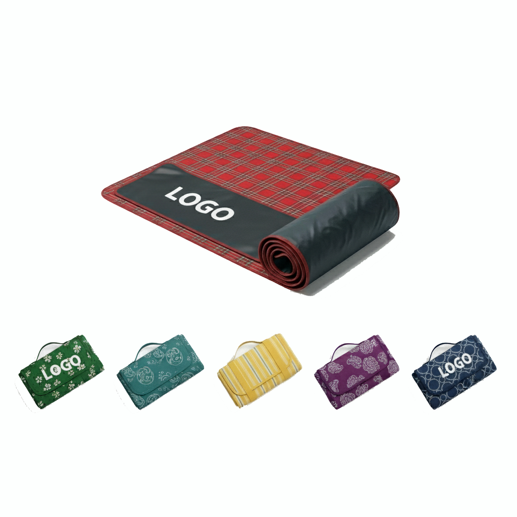 Waterproof & Durable Oxford Cloth Roll-up Picnic Mat