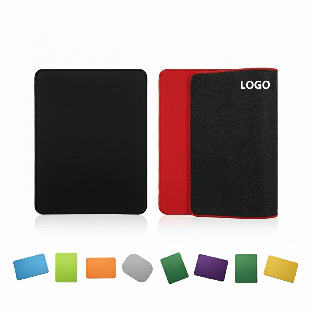 Solid Color Non-Skid Eco Fabric Mouse Pad