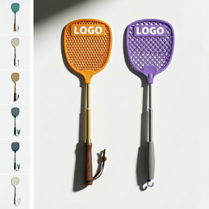 Retractable and Customizable Fly Swatter for Home Kitchen and Outdoor Pest Control